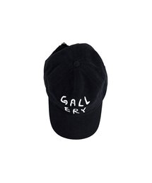 1011GALLERY（ワンゼロワンワンギャラリー）の「Gallery Logo Ball Cap_Black（キャップ）」