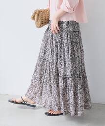 le.coeur blanc | Fanaka別注フラワー柄スカート(スカート)