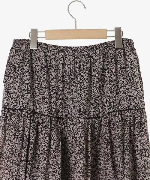 le.coeur blanc（ルクールブラン）の「Fanaka別注フラワー柄スカート（スカート・レディース・ブラック系その他・38）」の19枚目の写真