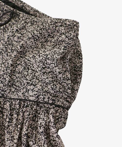 le.coeur blanc（ルクールブラン）の「Fanaka別注フラワー柄スカート（スカート・レディース・ブラック系その他・38）」の21枚目の写真