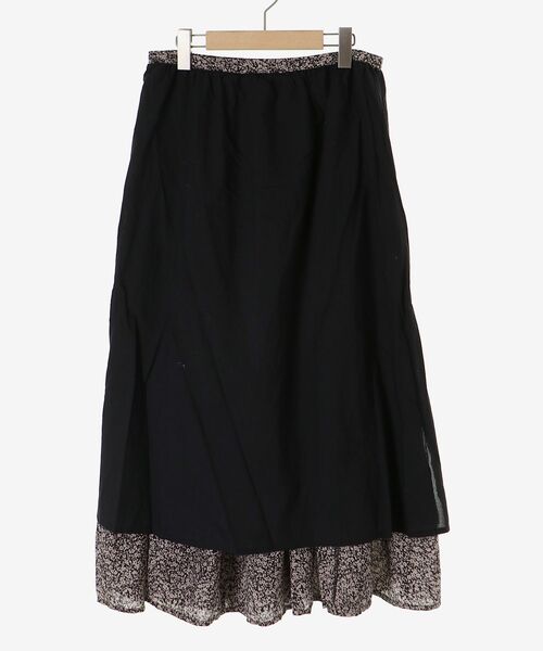 le.coeur blanc（ルクールブラン）の「Fanaka別注フラワー柄スカート（スカート・レディース・ブラック系その他・38）」の22枚目の写真