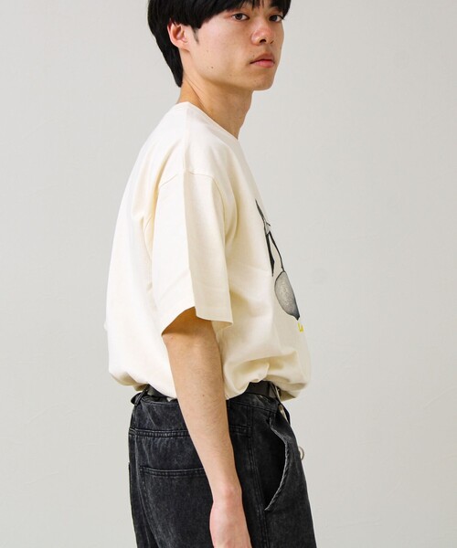 GLOSTER(グロスター)の「【モノトーン果実図鑑】フルーツプリントTシャツ(Tシャツ/カットソー・メンズ・ホワイト系その他4/ホワイト系その他2/ホワイト系その他3/ホワイト系その他・L/M/S)」の10枚目の写真