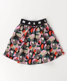 MARNI ブラック フレアスカート 14y WINTER SALE】MARNI(マルニ)GOMA0565X0/UTC223 コットンポプリン