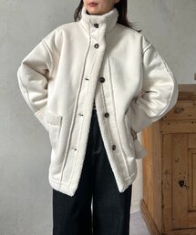 Thevon | Fムートンミドルブルゾン(ブルゾン)