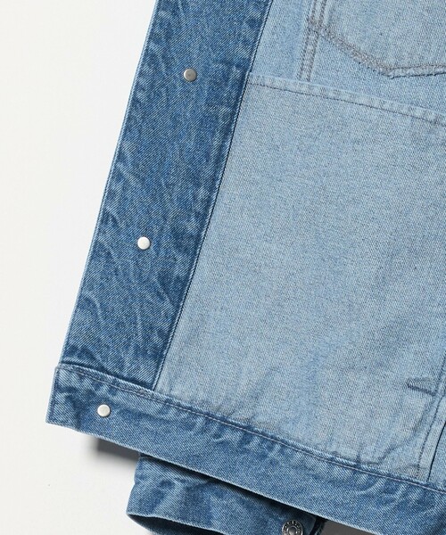 CITEN(シテン)の「<CITEN>トラッカーデニムジャケット(デニムジャケット・メンズ・コバルトブルー・M/S/L)」の15枚目の写真