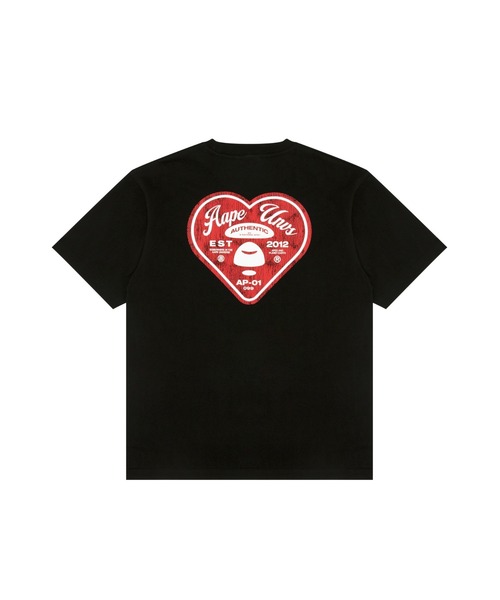 AAPE BY A BATHING APE(エーエイプバイアベイシングエイプ)の「AAPE THEME MAIN TEE(Tシャツ/カットソー・メンズ・ブラック/アイボリー/ピンク・MEDIUM/X-LARGE/LARGE/SMALL)」の7枚目の写真