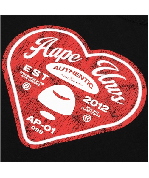 AAPE BY A BATHING APE(エーエイプバイアベイシングエイプ)の「AAPE THEME MAIN TEE(Tシャツ/カットソー・メンズ・ブラック/アイボリー/ピンク・MEDIUM/X-LARGE/LARGE/SMALL)」の9枚目の写真