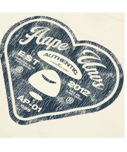 AAPE BY A BATHING APE(エーエイプバイアベイシングエイプ)の「AAPE THEME MAIN TEE(Tシャツ/カットソー・メンズ・ブラック/アイボリー/ピンク・MEDIUM/X-LARGE/LARGE/SMALL)」の12枚目の写真
