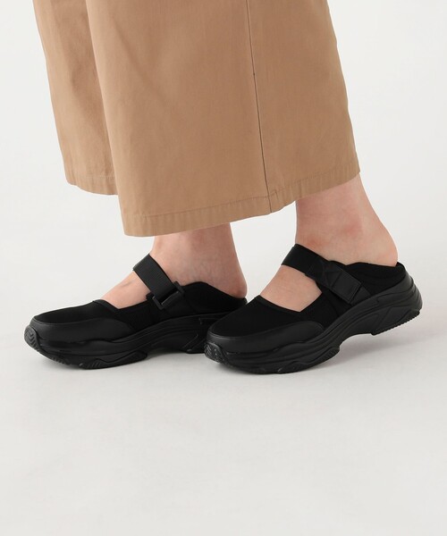 BEAMS HEART(ビームスハート)の「ベルト切り替え スニーカー 26SS(スニーカー・レディース・グレー/ブラック・MEDIUM/SMALL/LARGE)」の3枚目の写真