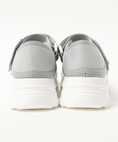BEAMS HEART(ビームスハート)の「ベルト切り替え スニーカー 26SS(スニーカー・レディース・グレー/ブラック・MEDIUM/SMALL/LARGE)」の7枚目の写真