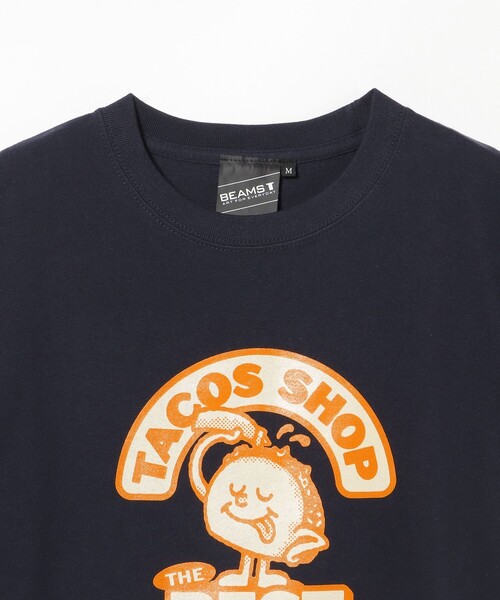 BEAMS T（ビームスティー）の「BEAMS T / TACOS SHOP T-shirt（Tシャツ/カットソー・メンズ・グレー/ネイビー・M/L/XL/S）」の7枚目の写真