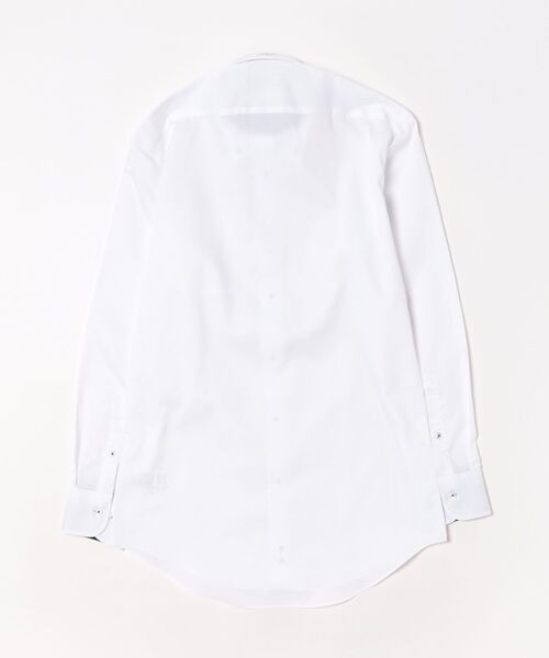 TOKYO SHIRTS(トウキョウシャツ)の「【吸水速乾】 形態安定ノンアイロン ボタンダウン 長袖ビジネスワイシャツ(ビジネスシャツ・メンズ・ホワイト・首回り39cm-裄丈84cm/首回り41cm-裄丈82cm/首回り41cm-裄丈86cm/首回り42cm-裄丈82cm/首回り42cm-裄丈86cm/首回り43cm-裄丈82cm/首回り43cm-裄丈86cm/首回り37cm-裄丈80cm/首回り37cm-裄丈84cm/首回り39cm-裄丈80cm)」の7枚目の写真