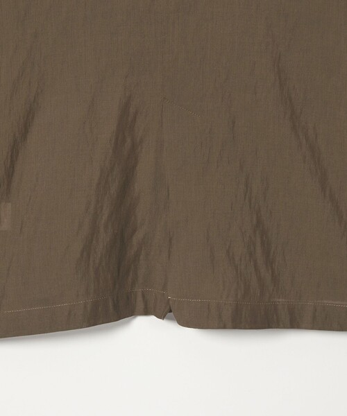 CITEN(シテン)の「<CITEN>シアーシャツジャケット(テーラードジャケット・レディース・ダークブラウン/ブラック・M/S)」の16枚目の写真