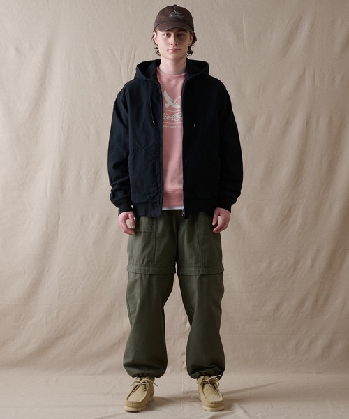 Eddie Bauer(エディーバウアー)の「ツイル ジップオフパンツ(その他パンツ・メンズ・サンドベージュ/カーキ・XXL/XL/L/M)」の17枚目の写真