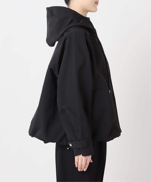 U by SPICK&SPAN（ユーバイスピックアンドスパン）の「コットン/ナイロングログランフレアブルゾン（マウンテンパーカー・レディース・モカ/ベージュ/ブラック・36/38）」の12枚目の写真