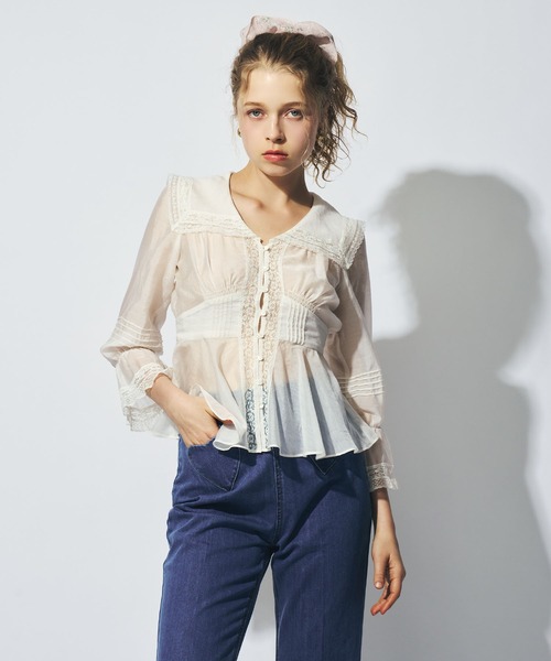 me&me couture ミー&ミークチュール トップス ホワイト 新品 ME COUTURE（ミークチュール）｜ファッションアイテム一覧 - WEAR