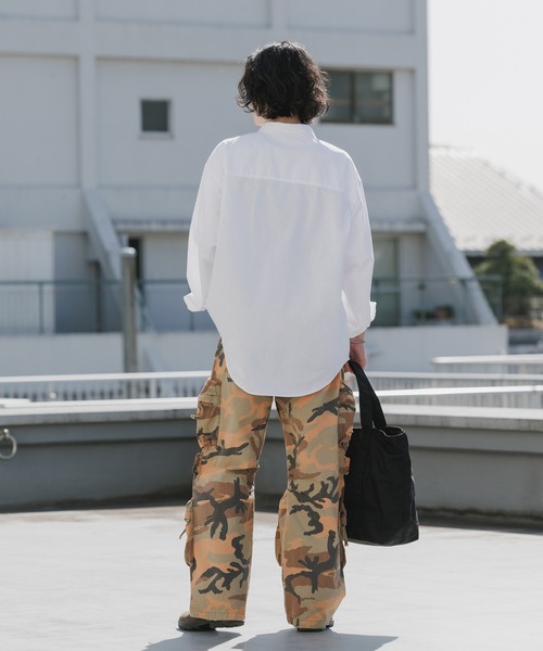 Theater code(シアターコード)の「Duck Pattern Distressed Ripstop Wide Cargo Pants / カモ柄 ダメージ加工リップストップ ワイドカーゴパンツ 2026年春夏(カーゴパンツ・メンズ・ブラウン・M/L)」の12枚目の写真