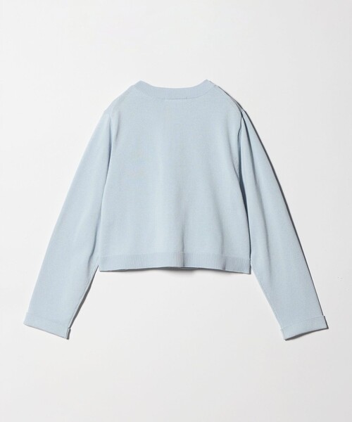 BEAUTY&YOUTH UNITED ARROWS(ビューティーアンドユースユナイテッドアローズ)の「ポケット コンパクト カーディガン ウォッシャブル(カーディガン/ボレロ・レディース・ライトブルー/ベージュ/ダークグレー・FREE)」の17枚目の写真