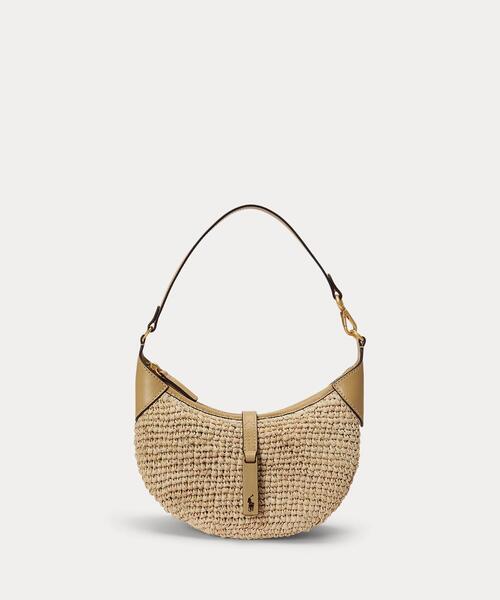 Polo ID ラフィア ミニ ショルダー バッグ（ショルダーバッグ）｜POLO