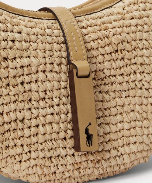 Polo ID ラフィア ミニ ショルダー バッグ（ショルダーバッグ）｜POLO