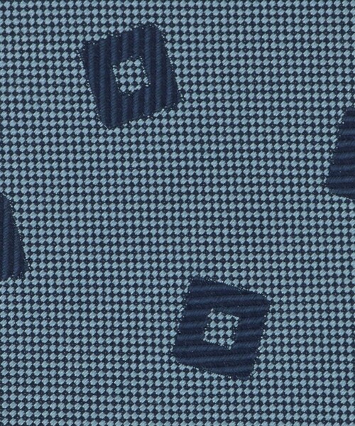 UNITED ARROWS(ユナイテッドアローズ)の「スクエア ジャガード ネクタイ(ネクタイ・メンズ・ライトブルー/ブラウン系/ネイビー・FREE)」の6枚目の写真