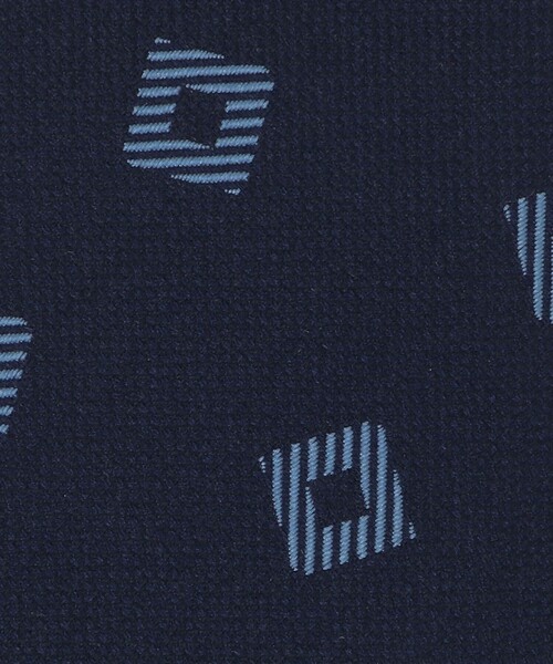 UNITED ARROWS(ユナイテッドアローズ)の「スクエア ジャガード ネクタイ(ネクタイ・メンズ・ライトブルー/ブラウン系/ネイビー・FREE)」の8枚目の写真
