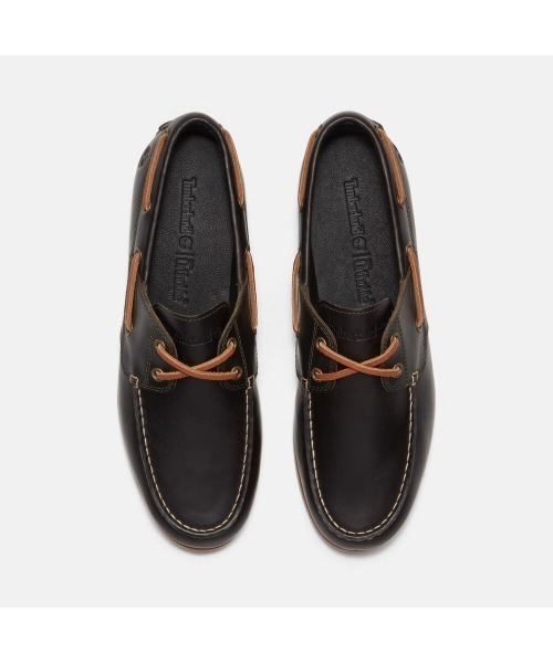 Timberland(ティンバーランド)の「シーダー ベイ エッセンシャル ボート シューズ メンズ(モカシン/デッキシューズ・メンズ・ダークグリーン・27.5cm/27.0cm/26.5cm/26.0cm/25.5cm/25.0cm/30.0cm/29.0cm/28.5cm/28.0cm)」の5枚目の写真