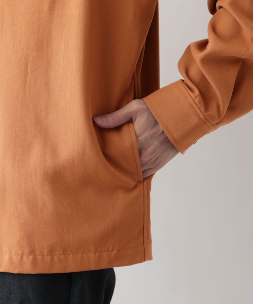 GLOBAL WORK（グローバルワーク）の「クリーンダックシャツ/632417（シャツ/ブラウス・メンズ・ブラウン系2/ブラック・SMALL/LARGE/MEDIUM）」の15枚目の写真