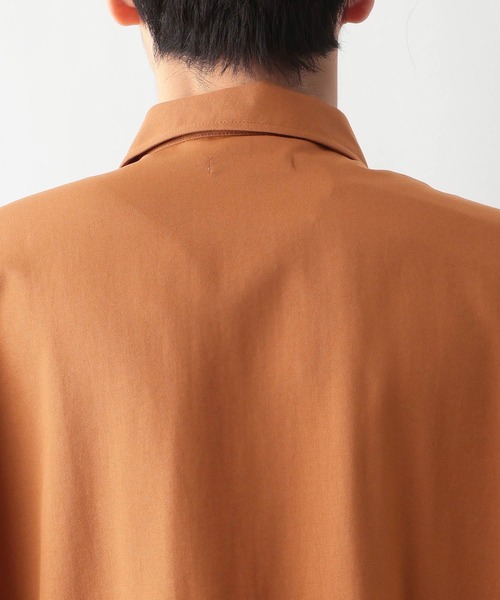 GLOBAL WORK（グローバルワーク）の「クリーンダックシャツ/632417（シャツ/ブラウス・メンズ・ブラウン系2/ブラック・SMALL/LARGE/MEDIUM）」の10枚目の写真
