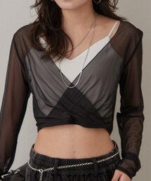 mline | [mline]パット付き プレートシンプルキャミ(キャミソール)