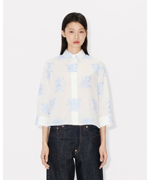 KENZO（ケンゾー）の「'KENZO Cartoon' 3/4 スリーブ シャツ（シャツ/ブラウス・レディース・ホワイト系その他・36）」の3枚目の写真