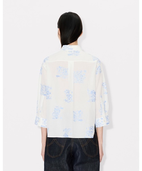 KENZO（ケンゾー）の「'KENZO Cartoon' 3/4 スリーブ シャツ（シャツ/ブラウス・レディース・ホワイト系その他・36）」の4枚目の写真