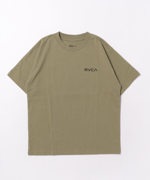 RVCA(ルーカ)の「RVCA/ルーカ 半袖 Tシャツ BACK SIDE ARCH BG045202(Tシャツ/カットソー・メンズ・ブラック/ベージュ/ホワイト・160cm/150cm/140cm/130cm)」の7枚目の写真