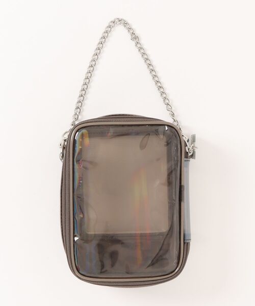 Hamee（ハミィ）の「Osel 携帯ゲーム型 ぬいぐるみ ポーチ（ポーチ・レディース・ブラック/クリアブルー/パープル・FREE）」の8枚目の写真