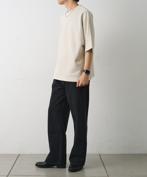 COLONY 2139(コロニートゥーワンスリーナイン)の「シンセティックスエードドルマンビッグT(Tシャツ/カットソー・メンズ・キャメル/チャコールグレー/アイボリー/ブラック・LARGE/MEDIUM)」の22枚目の写真