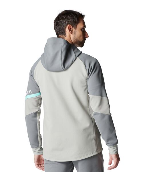 UNDER ARMOUR(アンダーアーマー)の「UAニット フルジップ ジャケット(トレーニング/メンズ)(ジャージ・メンズ・グレー系その他・M/L/XL/2XL/S)」の2枚目の写真