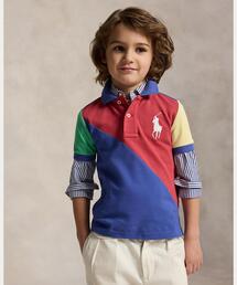 POLO RALPH LAUREN CHILDRENSWEAR | Big Pony コットン メッシュ ポロシャツ(ポロシャツ)