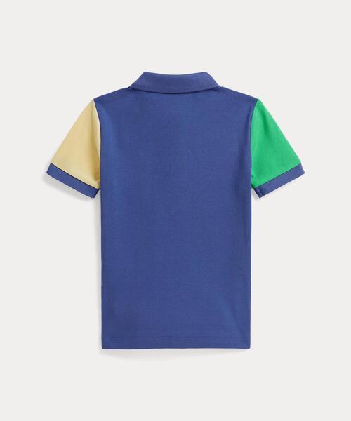 POLO RALPH LAUREN CHILDRENSWEAR（ポロ ラルフ ローレン チルドレンズウェア）の「Big Pony コットン メッシュ ポロシャツ（ポロシャツ・キッズ・レッド系2・3/7/6/4）」の4枚目の写真