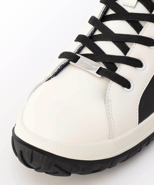NICOLE CLUB FOR MEN（ニコルクラブフォーメン）の「Admiral 別注スニーカーVI（スニーカー・メンズ・ホワイト/ブラック×ホワイト/グレー・25.5cm/26.5cm/27.5cm）」の14枚目の写真