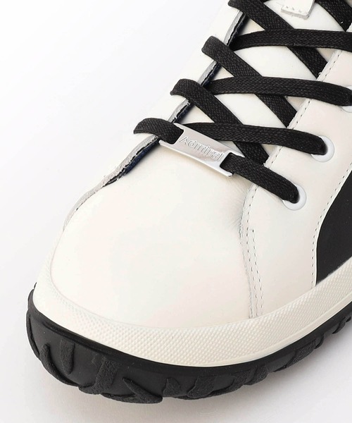 NICOLE CLUB FOR MEN（ニコルクラブフォーメン）の「Admiral 別注スニーカーVI（スニーカー・メンズ・ホワイト/ブラック×ホワイト/グレー・25.5cm/26.5cm/27.5cm）」の4枚目の写真