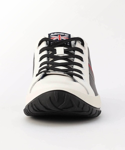 NICOLE CLUB FOR MEN（ニコルクラブフォーメン）の「Admiral 別注スニーカーVI（スニーカー・メンズ・ホワイト/ブラック×ホワイト/グレー・25.5cm/26.5cm/27.5cm）」の7枚目の写真