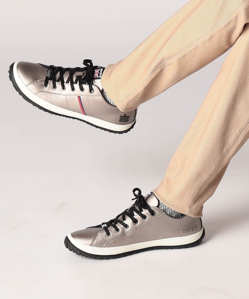 NICOLE CLUB FOR MEN（ニコルクラブフォーメン）の「Admiral 別注スニーカーVI（スニーカー・メンズ・ホワイト/ブラック×ホワイト/グレー・25.5cm/26.5cm/27.5cm）」の13枚目の写真