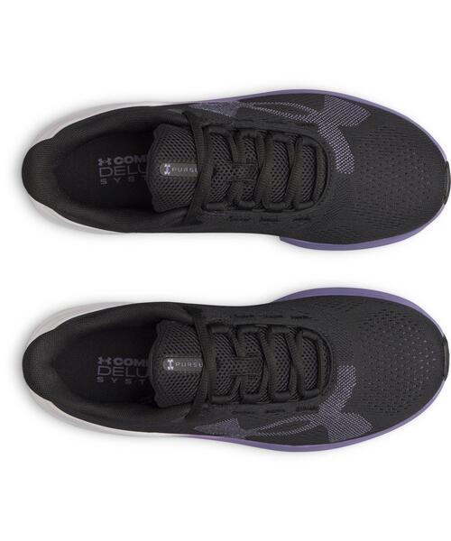 UNDER ARMOUR(アンダーアーマー)の「UAチャージド パスート4 ビッグロゴ(ランニング/レディース)(スニーカー・レディース・ブラック系その他2・24.5cm/24.0cm/25.5cm/25.0cm/26.0cm/23.5cm)」の3枚目の写真