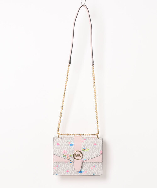 MICHAEL KORS(マイケルコース)の「GREENWICH フラップ クロスボディ(ショルダーバッグ・レディース・ピンク系その他・FREE)」の1枚目の写真