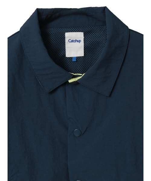 Catchup（ケチャップ）の「コーチジャケット（ブルゾン・キッズ・ベージュ/ネイビー・150cm/140㎝/130㎝/120㎝/110㎝/100㎝）」の4枚目の写真