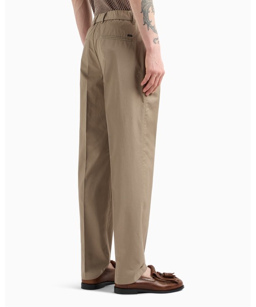 EMPORIO ARMANI(エンポリオアルマーニ)の「【エンポリオ アルマーニ】チノパンツ ピマコットン(チノパンツ・メンズ・ベージュ/ネイビー・48/50/52/46)」の4枚目の写真