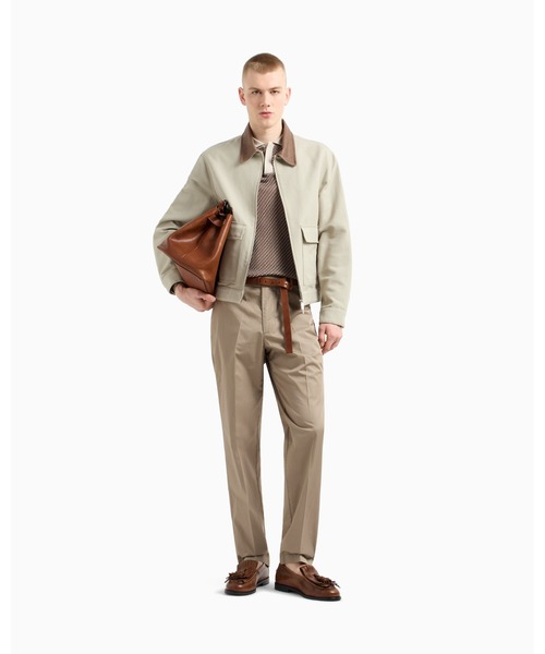 EMPORIO ARMANI(エンポリオアルマーニ)の「【エンポリオ アルマーニ】チノパンツ ピマコットン(チノパンツ・メンズ・ベージュ/ネイビー・48/50/52/46)」の6枚目の写真