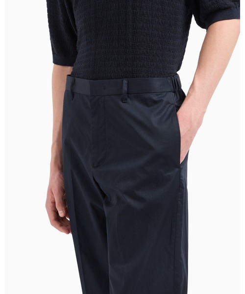 EMPORIO ARMANI(エンポリオアルマーニ)の「【エンポリオ アルマーニ】チノパンツ ピマコットン(チノパンツ・メンズ・ベージュ/ネイビー・48/50/52/46)」の9枚目の写真