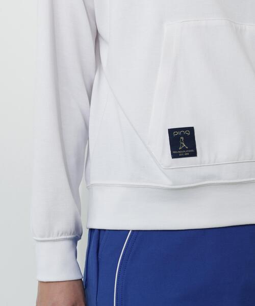 PING(ピン)の「【PING APPAREL】全方向ストレッチダブルフェイスドライミックスアイストーンハーフジップカットソー<NATIVE> (LADIES)(スウェット・レディース・ホワイト/ネイビー/グレー/ブルー・LL/M/S/L)」の19枚目の写真