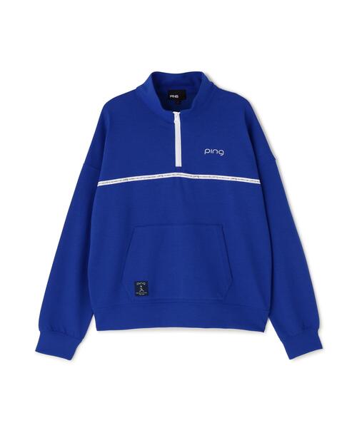 PING(ピン)の「【PING APPAREL】全方向ストレッチダブルフェイスドライミックスアイストーンハーフジップカットソー<NATIVE> (LADIES)(スウェット・レディース・ホワイト/ネイビー/グレー/ブルー・LL/M/S/L)」の17枚目の写真